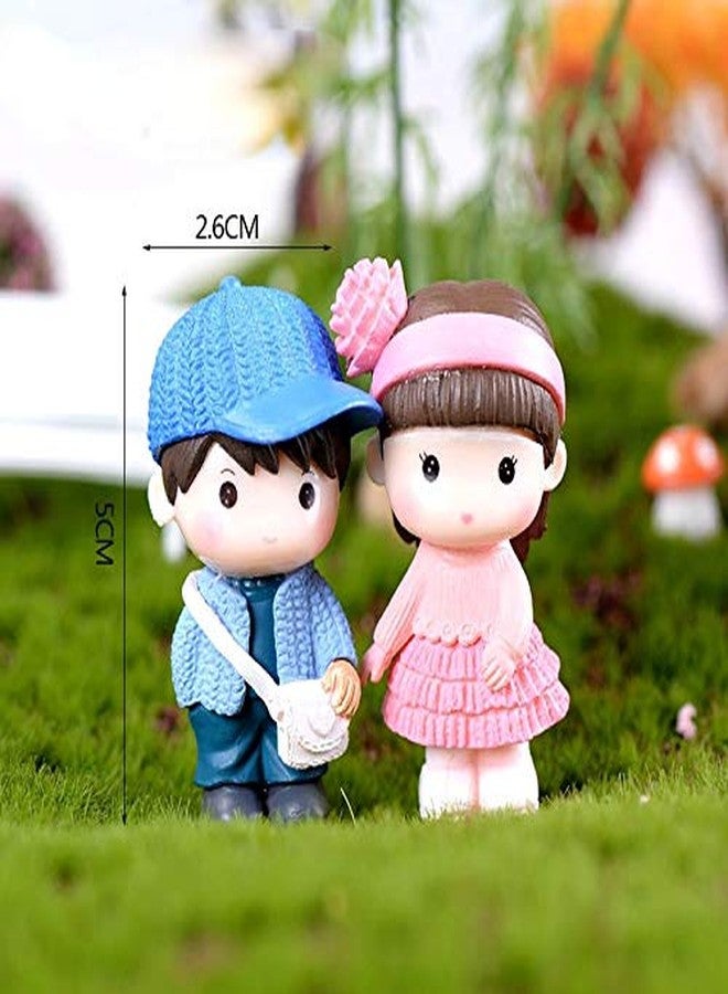 BHOOLU&GOOLU Pvc Couple Decoration (Multicolor) - 2Pcs - Image 2